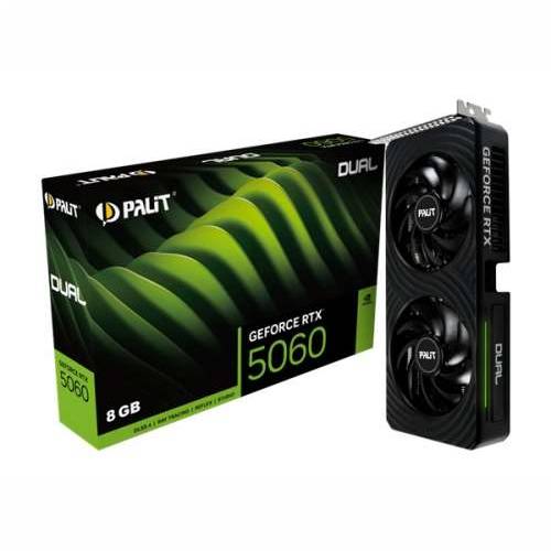 Palit GF RTX5060 Dual, 8GB GDDR7 Cijena