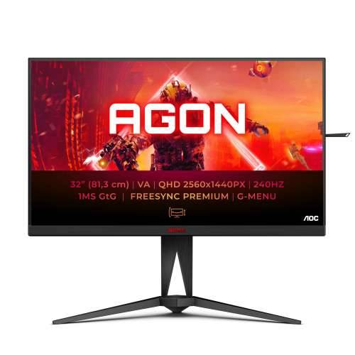 AOC AGON 31,5”, AG325QZN, QHD, 2xHDMI, 2xDP, 240Hz Cijena