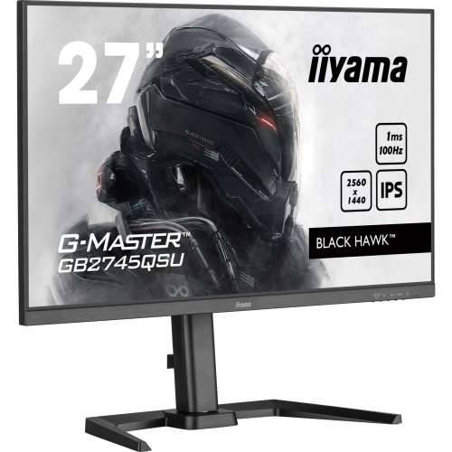 iiyama G-Master Black Hawk GB2745QSU-B2 68.6cm (27") QHD IPS Gaming Monitor 16:9 DP/HDMI/USB 100Hz 1ms Sync Cijena