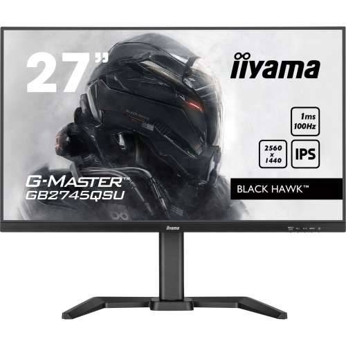iiyama G-Master Black Hawk GB2745QSU-B2 68.6cm (27") QHD IPS Gaming Monitor 16:9 DP/HDMI/USB 100Hz 1ms Sync Cijena