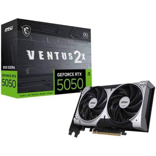 RTX 5050 8G MSI VENTUS 2X OC 8GB GDDR6
