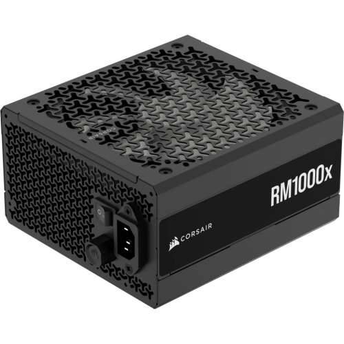 Corsair RM1000x 2024 1000 Watt power supply 80+ Gold (modular) ATX 3.1 140 mm fan