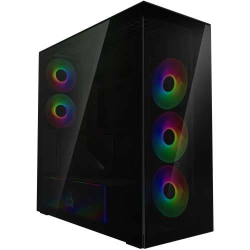 ARCTIC Xtender VG Black E-ATX Gaming Case with Side Window