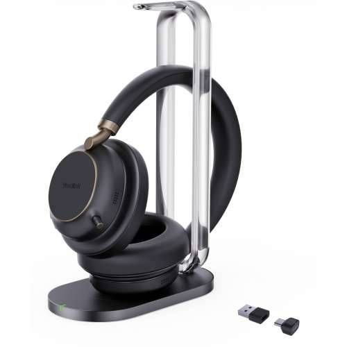 Yealink Bluetooth Headset BH76 Plus with Charging Stand UC Black USB-C/A