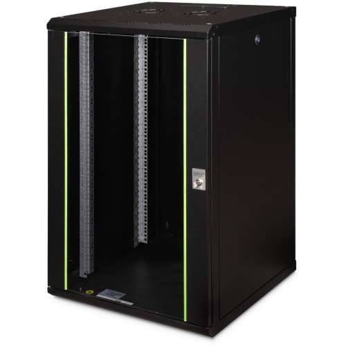 DIGITUS wall-mounted enclosure Unique 20U 998x600x600mm black (forwarding shipping)