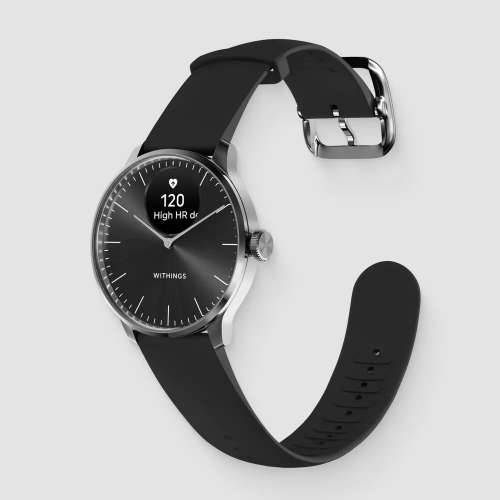 Withings ScanWatch Light black heart rate measurement, sleep monitoring
