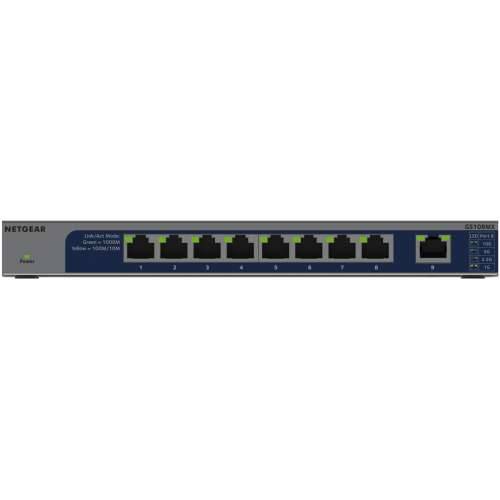 Netgear GS108MX- 100EUS 8-Port Gigabit Ethernet Unmanaged Switch with 1 Dedicated 10G/Multi-Gigabit Port Cijena