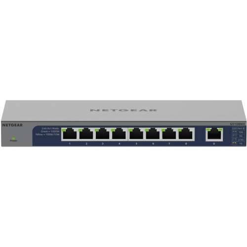 Netgear GS108MX- 100EUS 8-Port Gigabit Ethernet Unmanaged Switch with 1 Dedicated 10G/Multi-Gigabit Port Cijena