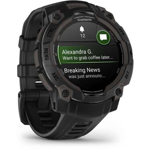 Garmin INSTINCT 3 Amoled black 45mm multisport smartwatch Cijena