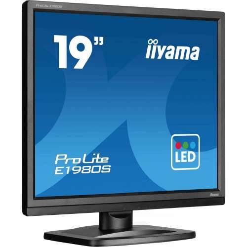 iiyama ProLite E1980S-B1 48.3cm (19") 5:4 Office Monitor HDMI/DP LS