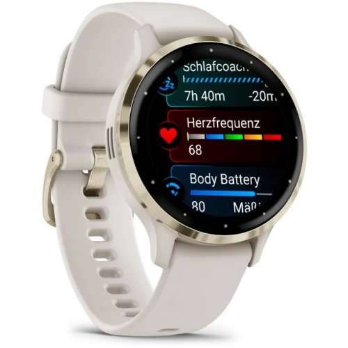 Garmin Venu® 3S Ivory/Soft Gold with Quick-Change Silicone Band Cijena
