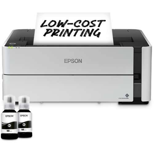 Epson EcoTank ET-M1170 B/W inkjet printer LAN WLAN USB + 3-year warranty* Cijena