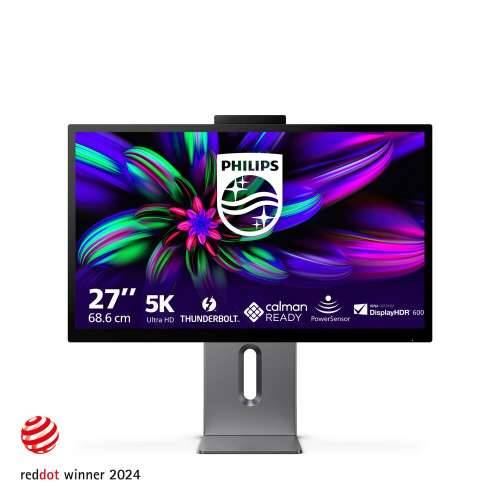 Philips 27E3U7903 27”, 5K, HDMI2.1, TB4, RJ45, cam
