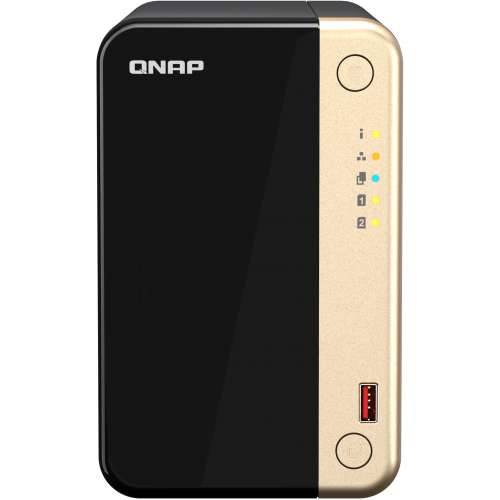 QNAP TS-264-8G NAS System 2-Bay 24TB incl. 2x 12TB WD Red Plus WD120EFGX Cijena