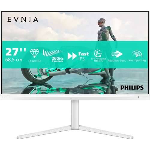 68.5 cm/27“ (2560×1440) Philips 27M2N3501PA/00 16:9 QHD Fast IPS 1 ms 260 Hz HDMI 2.0 DisplayPort 1.4 VESA Black Cijena