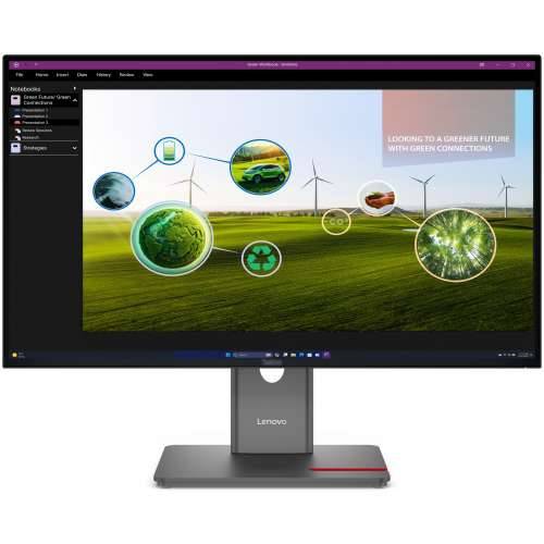 LENOVO ThinkVision P27Q-40 68.58cm 27inch 2560x1440 IPS 120Hz Daisy Chain KVM/eKVM USB-C Top Seller