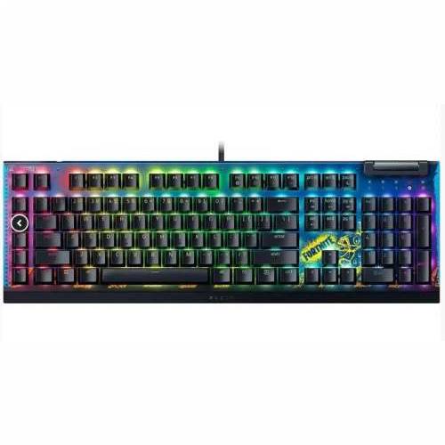 Razer BlackWidow V4 X - Mechanical Gaming Keyboard (Yellow Switch) - Fortnite Ed Cijena