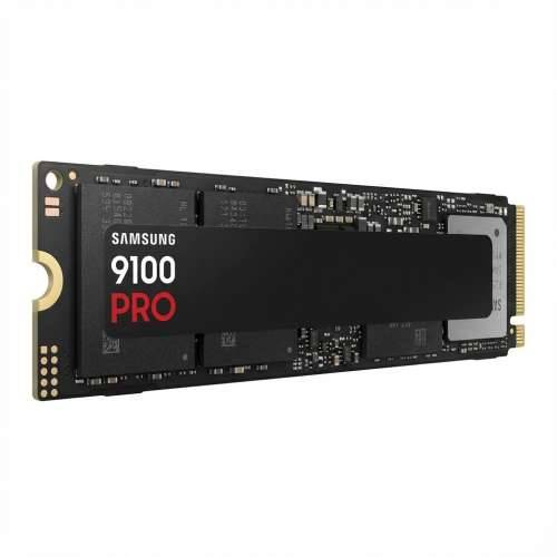 M.2 SAMSUNG 9100 PRO NVMe 8TB PCIe 5.0 14,800 MB/s Read 13,400 MB/s Write Internal SSD for Gaming Black