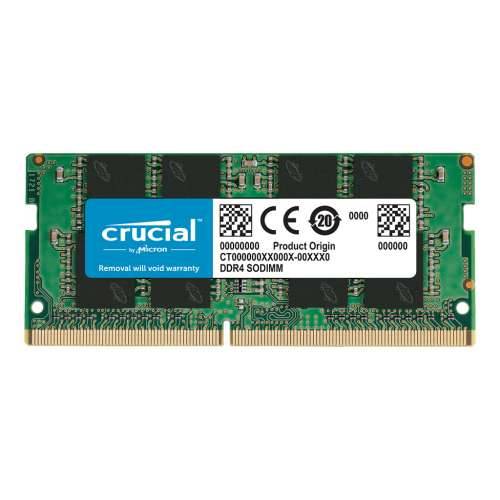 Crucial - DDR4 - module - 16 GB - SO-DIMM 260-pin - 3200 MHz / PC4-25600 - unbuffered - TAA Compliant Cijena