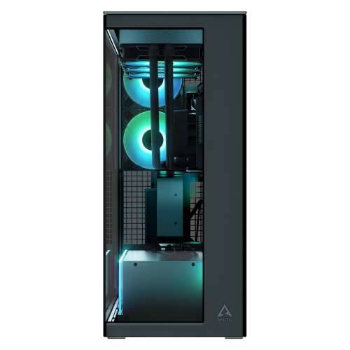 ARCTIC PC case Xtender VG (Mirror Black) Premium - Midi - black Cijena