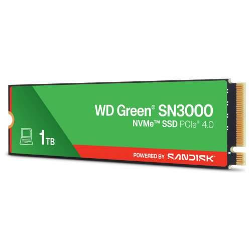 WD SSD Green SN3000 - 1 TB - M.2 2280 - PCIe 4.0 x4 NVMe Cijena