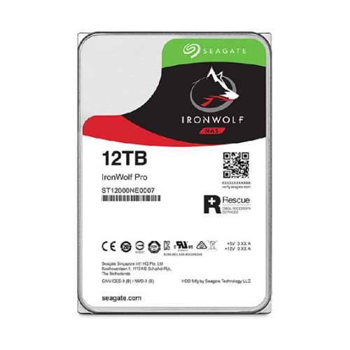 Seagate HDD IronWolf Pro ST12000NT001 - 12 TB - 3.5” - SATA 6 GB/s - OEM Cijena