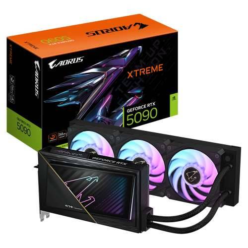 AORUS GeForce RTX 5090 XTREME WATERFORCE 32G - OC Edition - graphics card - GeForce RTX 5090 - 32 GB Cijena