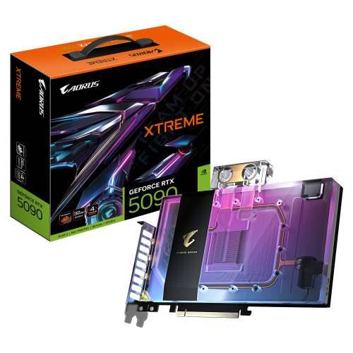 AORUS GeForce RTX 5090 XTREME WATERFORCE WB 32G - OC Edition - graphics card - GeForce RTX 5090 - 32 GB Cijena