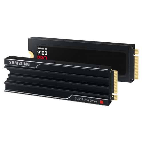 Samsung 9100 PRO MZ-VAP1T0 - SSD - 1 TB - with heatsink - PCI Express 5.0 x4 (NVMe) Cijena