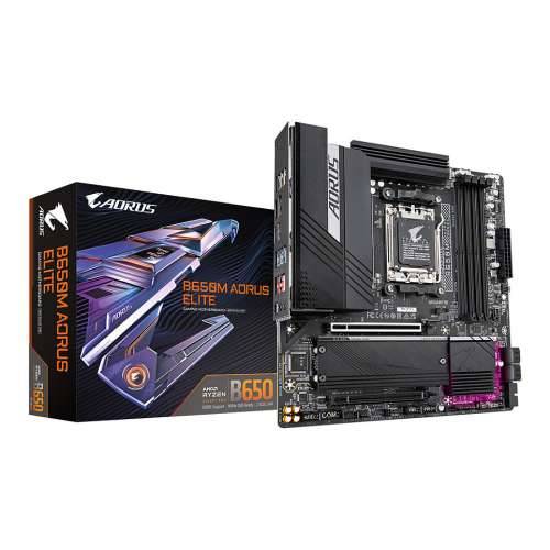 AORUS B650M ELITE - 1.0 - motherboard - micro ATX - Socket AM5 - AMD B650 Cijena