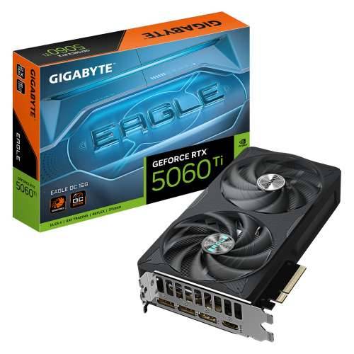 Gigabyte GeForce RTX 5060 Ti EAGLE OC 16G - OC Edition - graphics card - GeForce RTX 5060 Ti - 16 GB Cijena
