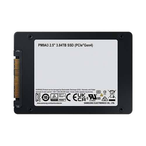 Samsung PM9A3 MZQL23T8HCLS - SSD - 3.84 TB - U.2 PCIe 4.0 x4 (NVMe) Cijena