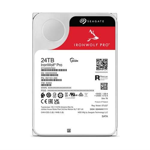 Seagate HDD IronWolf Pro - 24 TB - 3.5” - SATA 6 GB/s Cijena
