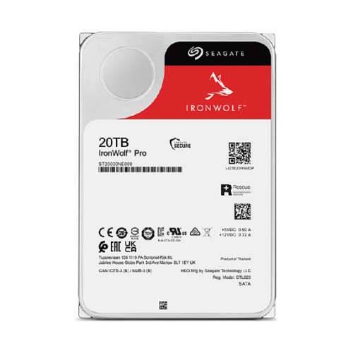 Seagate Hard Drive IronWolf Pro - 20TB - SATA III - Black/Green/Red Cijena