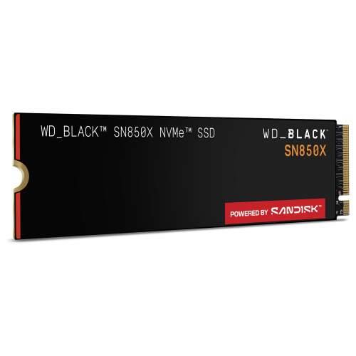 WD Hard Drive BLACK SN850X WDS400T2X0E - 4 TB - PCIe 4.0 x4 (NVMe) - black/red Cijena