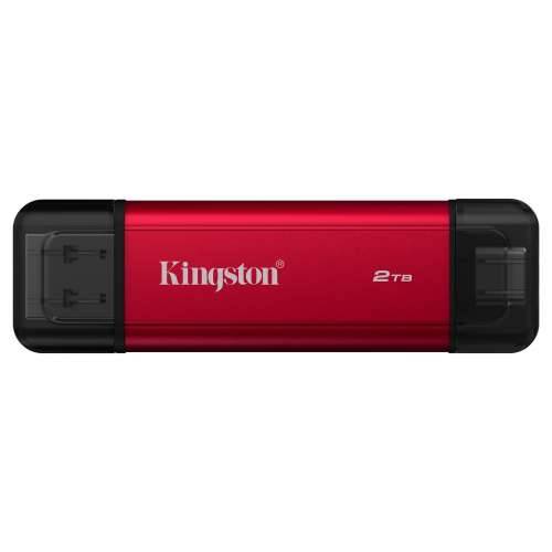 Kingston Dual Portable SSD – 2 TB – USB 3.2 Gen 2 – Red Cijena