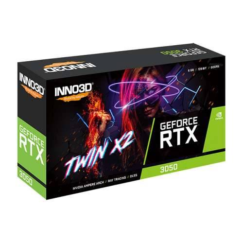 INNO3D graphics card GeForce RTX3050 6GB Twin X2 V2 - 6 GB GDDR6 Cijena