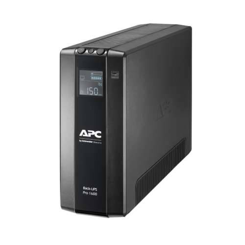 APC BR1600MI Back UPS Pro UPS (8 IEC izlaza, višenamjenski zaslon, 1 GB mrežna zaštita podataka)