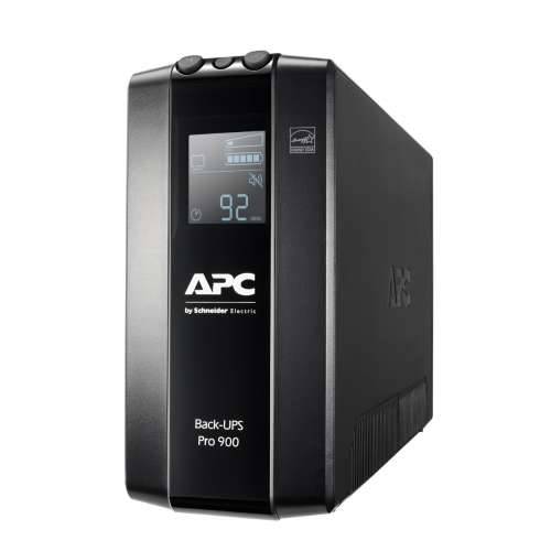 APC BR900MI Back UPS Pro UPS (6 IEC izlaza, višenamjenski zaslon, 1 GB mrežna zaštita podataka)