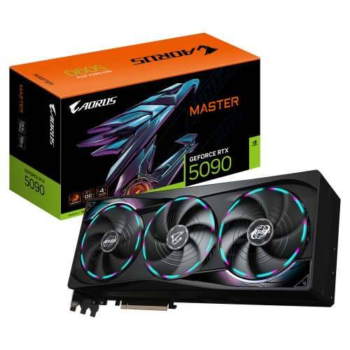 AORUS GeForce RTX 5090 MASTER 32G - OC Edition - graphics card - GeForce RTX 5090 - 32 GB Cijena