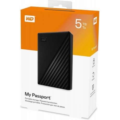 WD Passport 5TB Portable, USB 3.0 crni Cijena