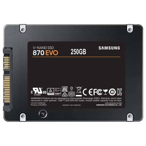 2.5“ 250GB Samsung 870 EVO retail Cijena