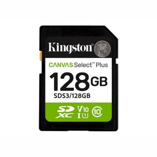 KINGSTON 128GB SDXC Canvas Select Plus
