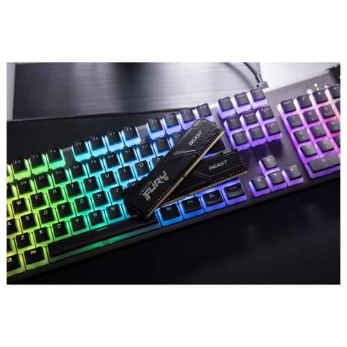 Kingston FURY Beast - DDR4 - kit - 16 GB: 2 x 8 GB - DIMM 288-pin - 3200 MHz / PC4-25600 - unbuffered Cijena