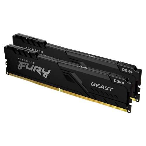 Kingston RAM FURY Beast - 16 GB (2 x 8 GB Kit) - Low Profile - DDR4 3600 DIMM CL17 Cijena
