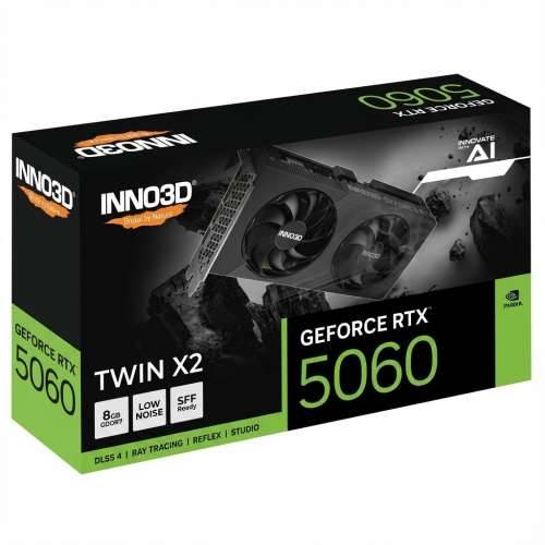 INNO3D graphics card GeForce RTX 5060 8GB TWIN X2 OC V2 - 8 GB GDDR7 OC Cijena