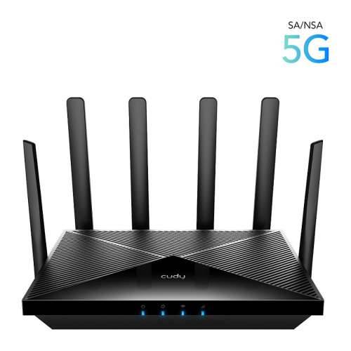 Cudy P5 - wireless router - WWAN - Wi-Fi 6 - 5G, 4G - desktop, wall-mountable Cijena