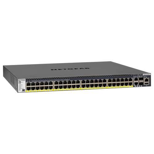 NETGEAR Switch M4300-52G-PoE+ - 52 Ports - 48x GE (10/100/1000) - 2x SFP+ - 48x PoE+ - 1x USB 2.0 Cijena