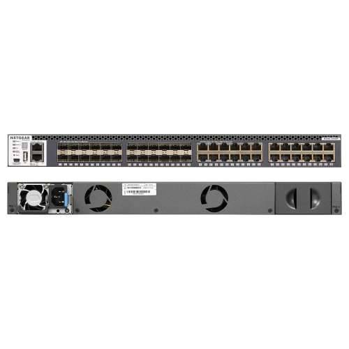 NETGEAR Switch M4300-24X24F - 48 Ports - 24x GE (10/100/1000) - 24x SFP+