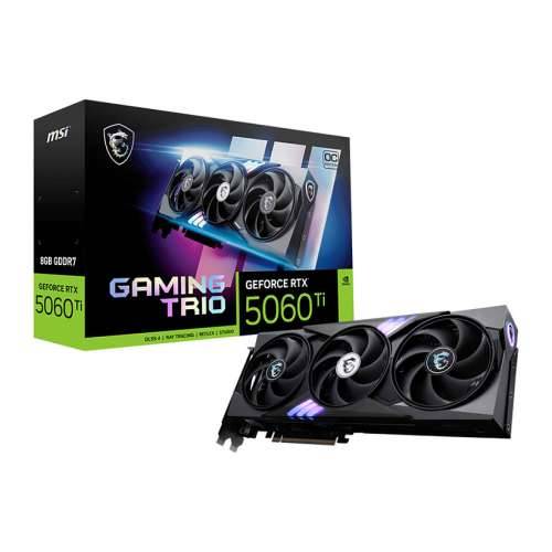 MSI GAMING TRIO OC - graphics card - GeForce RTX 5060 Ti - 8 GB Cijena